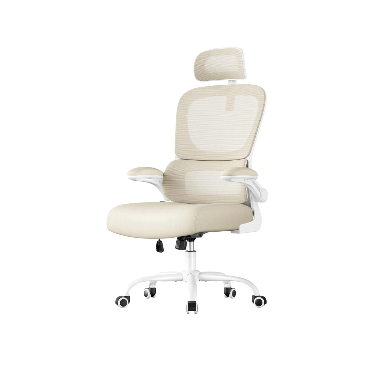 Ergonomic Chair with Double-Layer Breathable Mesh Fabric
