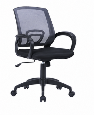Ergonomic Mesh Office Chair – Swivel Desk Chair with Armrests & Nylon Base - Karrari