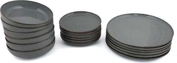 Porcelain Dinnerware Set - 18 Piece