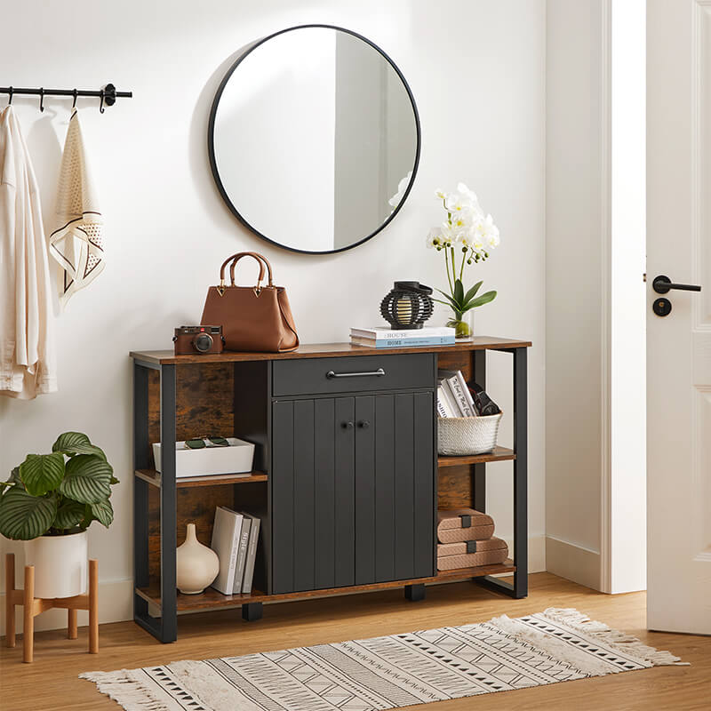 Sideboard with Drawer and Shelves - Karrari