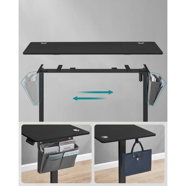 Electric Height Adjustable Desk - Black - Karrari