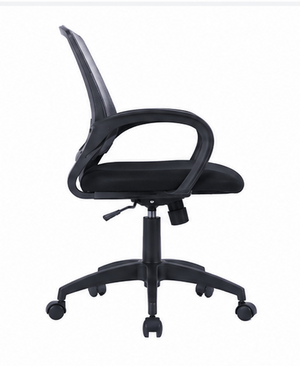 Ergonomic Mesh Office Chair – Swivel Desk Chair with Armrests & Nylon Base - Karrari