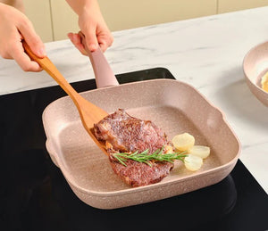 Karaca Biogranit Rose Gold with Induction Pan Set – 2 Piece - Karrari