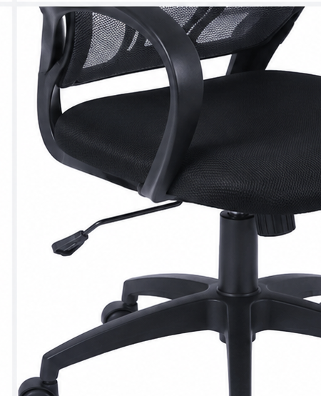 Ergonomic Mesh Office Chair – Swivel Desk Chair with Armrests & Nylon Base - Karrari