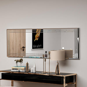 Buhem Mirror White (40 x 120cm) - Karrari