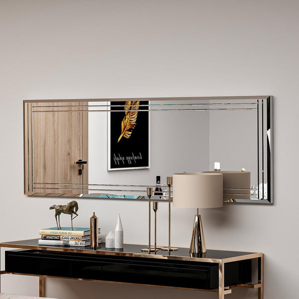 Buhem Mirror White (40 x 120cm) - Karrari