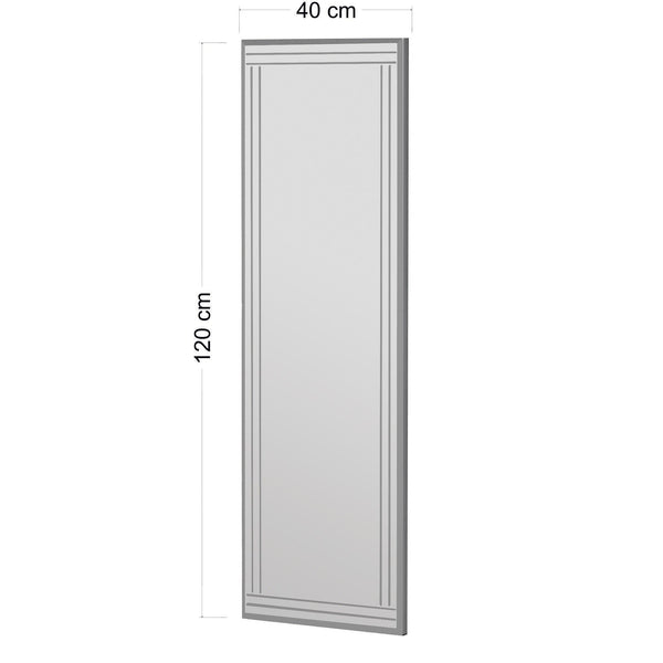 Buhem Mirror White (40 x 120cm) - Karrari