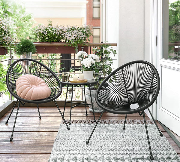 Outdoor Furniture Set – Table & 2 Chairs - Karrari