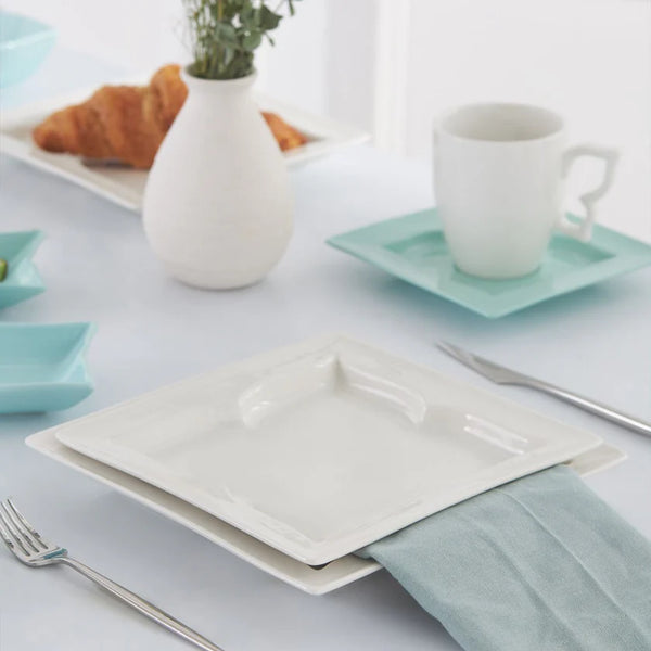 Karaca Winx 28-Piece Square Breakfast Set (6 Person) - Karrari