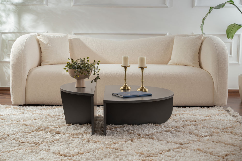 Modern Geometric Coffee Table - Karrari