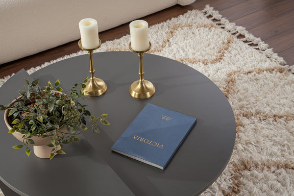 Modern Geometric Coffee Table - Karrari