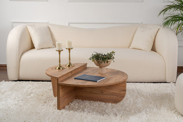 Modern Geometric Coffee Table - Karrari