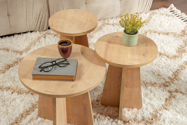 3-Piece Nesting Table Set - Karrari