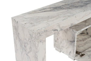 Marble-Finish TV Unit - Karrari
