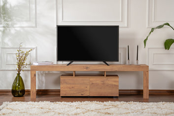 Rustic Wooden TV Unit – Atlantic Pine