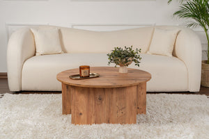 S-Curve Coffee Tables – Natural Oak - Karrari