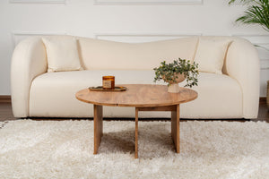 S-Curve Coffee Tables – Natural Oak - Karrari