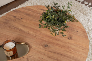S-Curve Coffee Tables – Natural Oak - Karrari