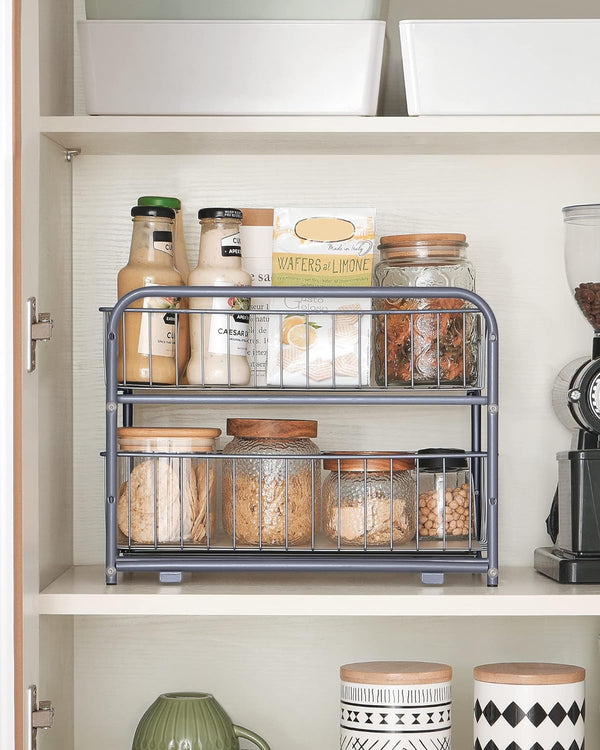 2-Tier Under Sink Storage Organiser - Karrari
