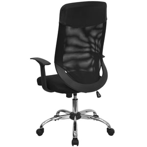 Executive Office Chair – Ergonomic Swivel Desk Chair with Chrome Base - Karrari