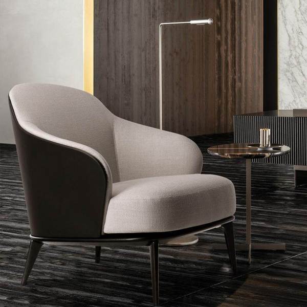 Aura Sculptural Accent Chair - Karrari