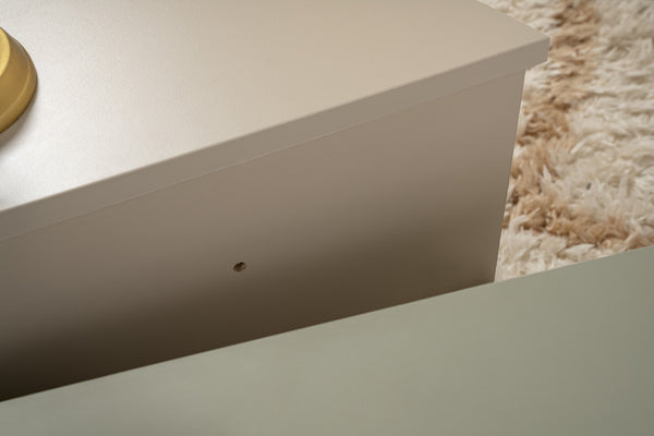 Two-Tone Geometric Coffee Table - Karrari
