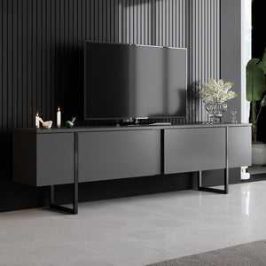 Luxe TV Stand - Anthracite Black - Karrari