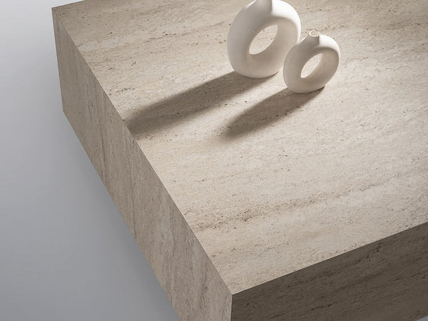 Coffee Table Lizbon  Travertine Beige - Karrari