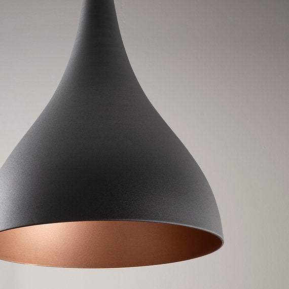 Noir Chandelier: Industrial Elegance Unleashed