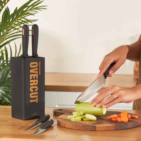 Karaca Overcut 6-Piece Kitchen Knives - Karrari