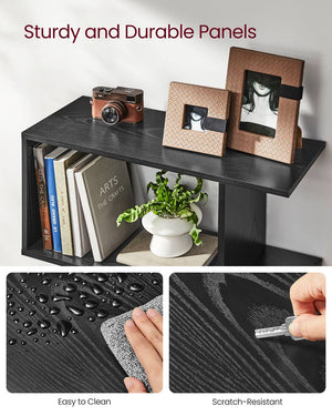 5-Tier Bookshelf with Open Storage