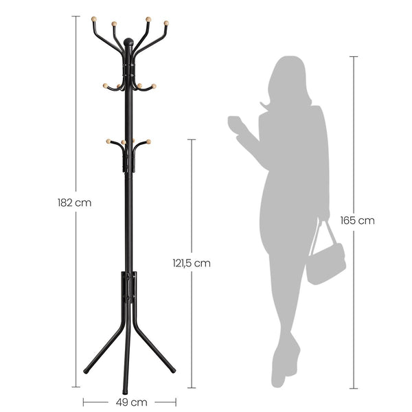 Tall Metal Coat & Hat Hanger - Karrari