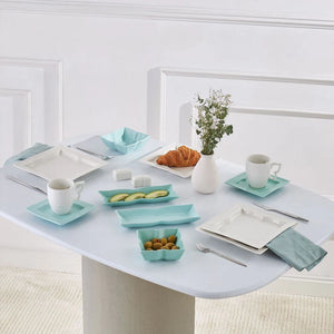Karaca Winx 28-Piece Square Breakfast Set (6 Person) - Karrari