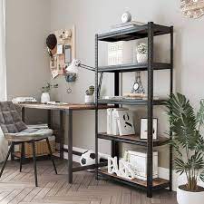 Industrial Shelving Unit – 5 Adjustable Shelves (30x75x150cm) - Karrari