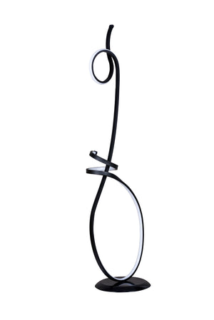 Spiral LED Floor Lamp with Remote – Multi-Color (120cm) - Karrari