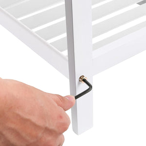 2 Tier Bamboo Shoe Rack