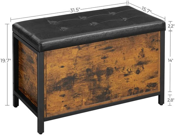 Storage Bench with Padded Seat - Karrari