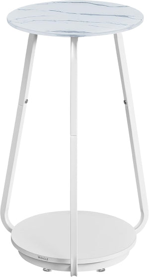 2-Tier Glass Bedside Table - Karrari