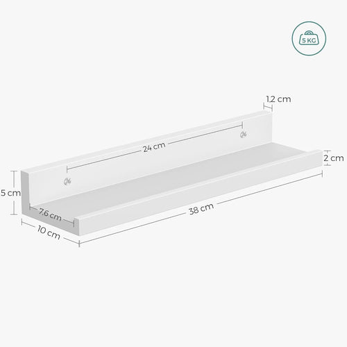 3 Piece Floating Wall Shelves