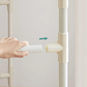 Metal Clothes Storage Rack – Easy Assembly - Karrari