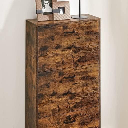 Wooden 3-Door Shoe Cabinet (Narrow Entrance) - Karrari