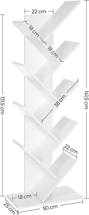 9-Tier Tree Bookcase