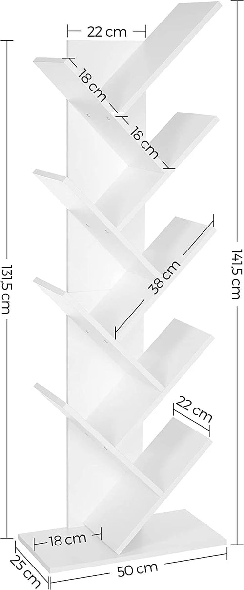9-Tier Tree Bookcase