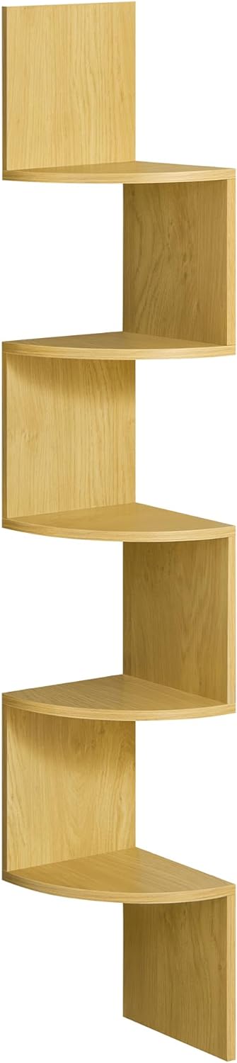 5-Tier Corner Floating Shelf - Karrari