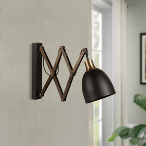 Adjustable Scissor Wall Sconce – Vintage Style - Karrari