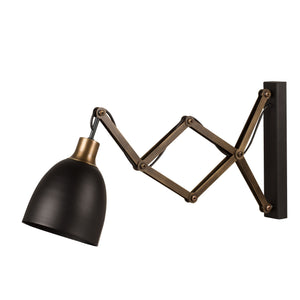 Adjustable Scissor Wall Sconce – Vintage Style - Karrari
