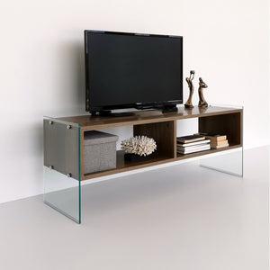 Modern TV Stand –  Wood Finish - Karrari