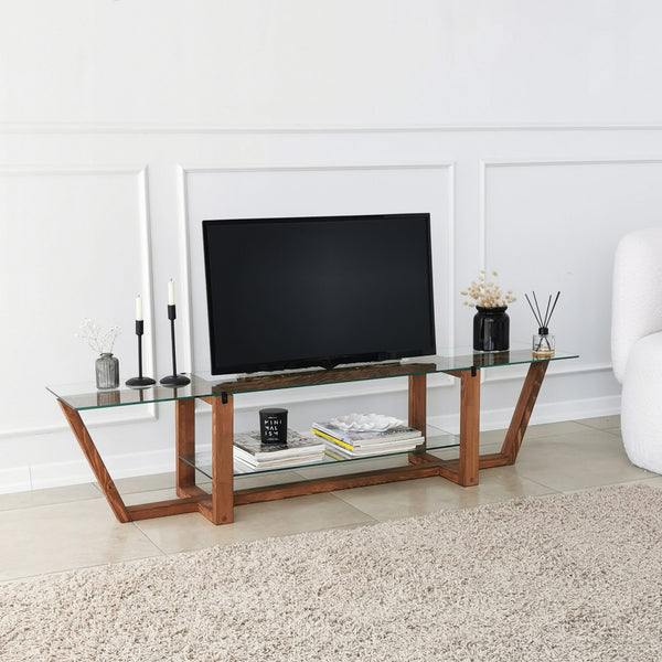 Modern Glass TV Stand - Karrari