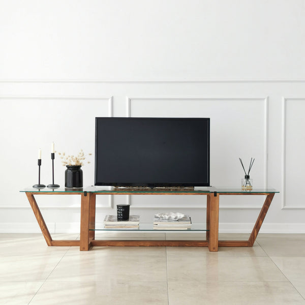 Modern Glass TV Stand - Karrari