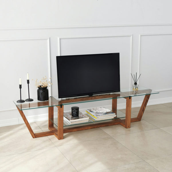 Modern Glass TV Stand - Karrari